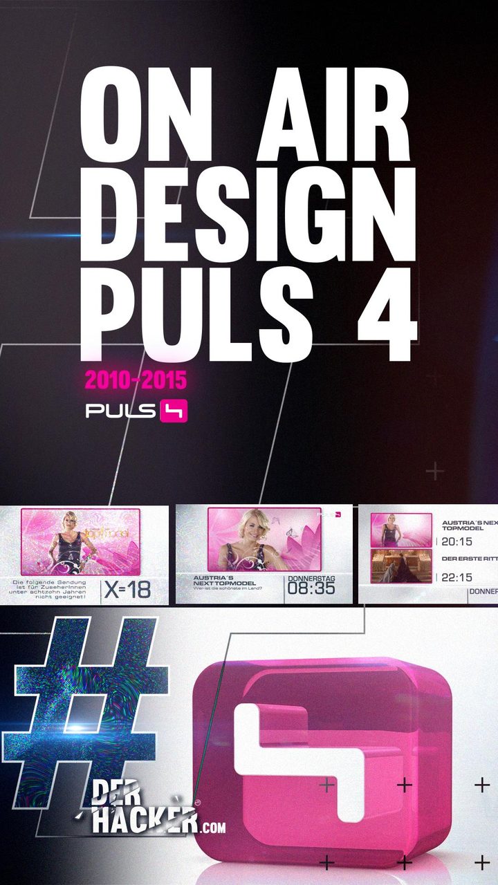 On-Air-Design Puls 4, 2010 bis 2015