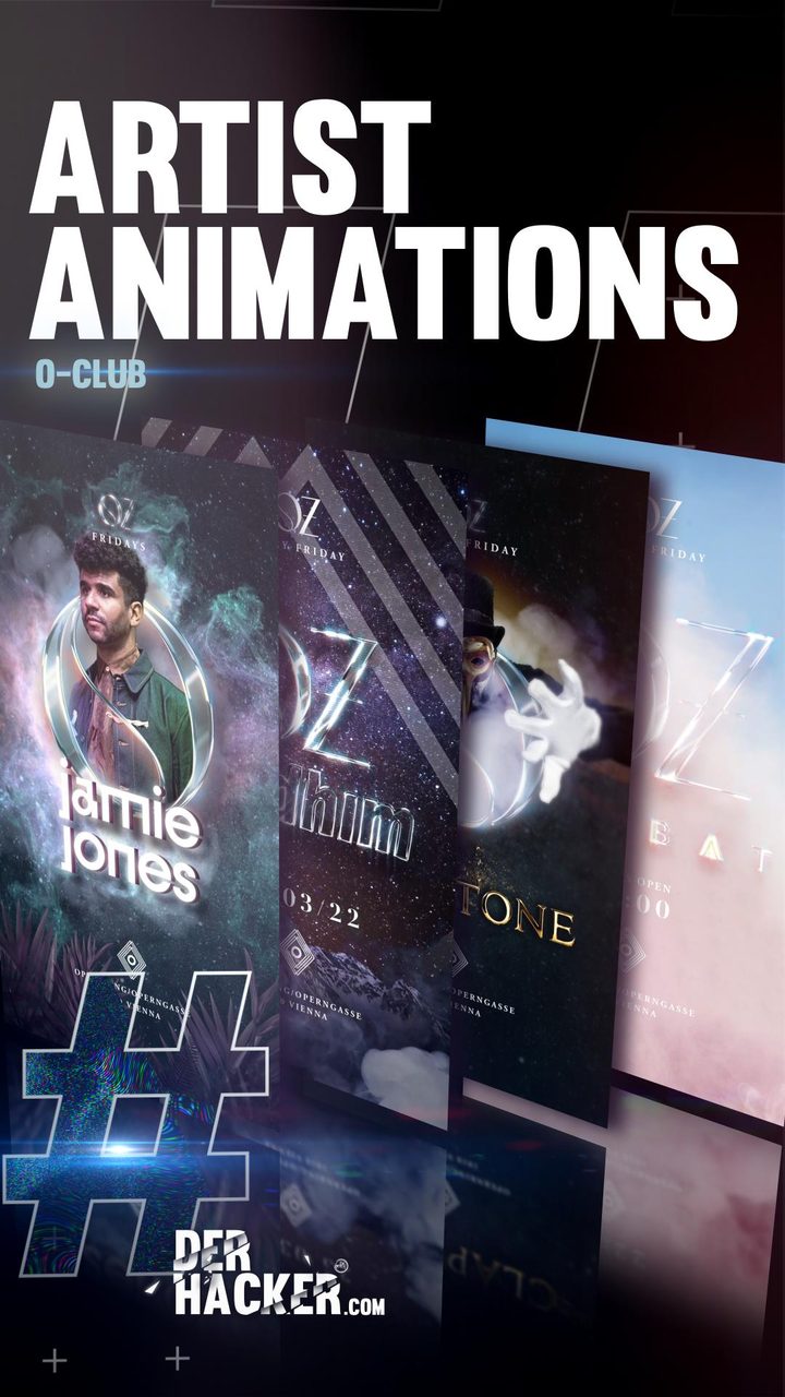 Artist Animations für den O-Club
